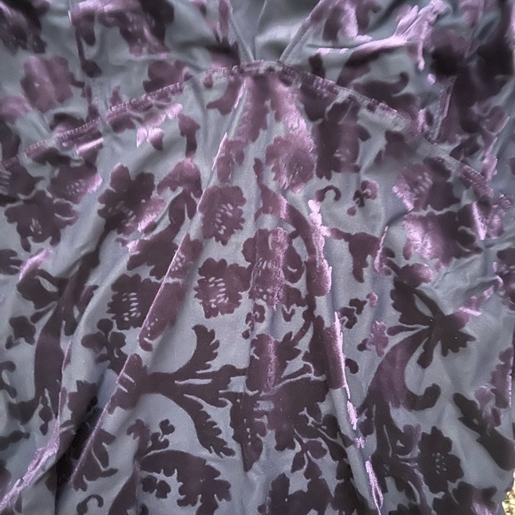 Free People NWT magic hour bodysuit in deep sea combo/ purple in medium. - Picture 5 of 8